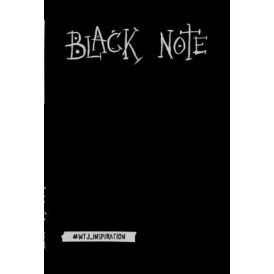Black Note. Креативный блокнот с черными страницами