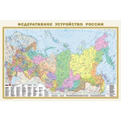 Федеративное устройство России. Физическая карта России